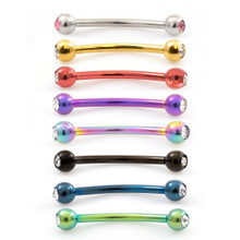 Tongue Barbell Snake Eyes Piercing Jewelry - Luxe Modz