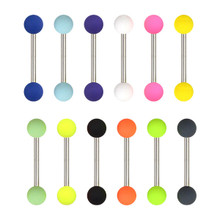 vibrating tongue ring for snake eyes Amazon.com: BodyJewelryOnline 16G Snake Eyes Tongue Piercing Barbell (Pair)  : Clothing, Shoes & Jewelry main image 0