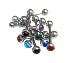 Tongue Rings Barbell Snake Eye Piercing - Luxe Modz