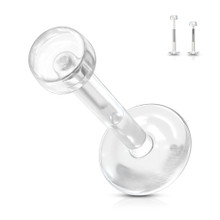 Clear Piercing Retainer Jewelry | Body Jewelry Retainer