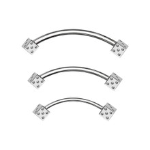 Tongue Rings Barbell Snake Eye Piercing - Luxe Modz