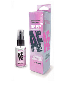 Deep Af Throat Numbing Spray 1oz Bubblegum M919-LG-BT632 Deep Af Throat Numbing Spray 1oz Bubblegum M919-LG-BT632