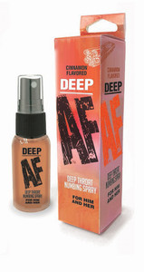 Deep Af Deep Throat Numbing Spray - Cinnamon - 1 Fl. Oz. M919-LG-BT613 Deep Af Deep Throat Numbing Spray - Cinnamon - 1 Fl. Oz. M919-LG-BT613