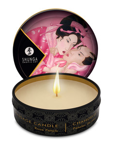 Mini Massage Candle - Aphrodisia - Roses Petals - 1 Fl. Oz. M919-SHU4600 Mini Massage Candle - Aphrodisia - Roses Petals - 1 Fl. Oz. M919-SHU4600