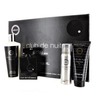 Armaf Club De Nuit Intense 4 Piece Gift Set M433-MS-ARFCNI-4PCS Armaf Club De Nuit Intense 4 Piece Gift Set M433-MS-ARFCNI-4PCS