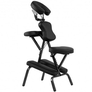 PU Leather Pad Travel Massage Chair with Carrying Bag - Color: Black D681-HW55620BK PU Leather Pad Travel Massage Chair with Carrying Bag - Color: Black D681-HW55620BK