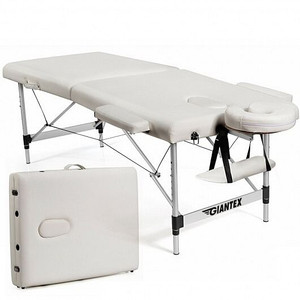 84 Inch L Portable Adjustable Massage Bed with Carry Case for Facial Salon Spa -White - Color: White D681-HB87019WH 84 Inch L Portable Adjustable Massage Bed with Carry Case for Facial Salon Spa -White - Color: White D681-HB87019WH