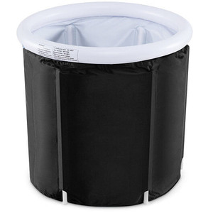 66 Gal Outdoor Ice Plunge Tub with Lid at Home B593-NP11888 66 Gal Outdoor Ice Plunge Tub with Lid at Home B593-NP11888