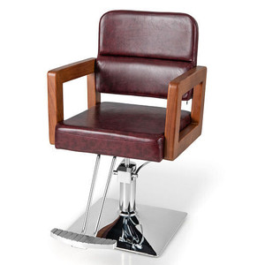 Hydraulic Barber Chair Salon Chair for Hair Stylist with 360 Degrees Swivel-Red - Color: Red D681-JB10006RE Hydraulic Barber Chair Salon Chair for Hair Stylist with 360 Degrees Swivel-Red - Color: Red D681-JB10006RE