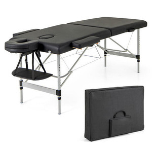 84 Inches Professional Massage Lash Bed with Carrying Bag-Black - Color: Black D681-HB88686DK 84 Inches Professional Massage Lash Bed with Carrying Bag-Black - Color: Black D681-HB88686DK
