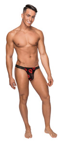 Kiss Me - Micro Thong v - Large/ X-Large - Sheer Lips M919-MP-454232BKLXL Kiss Me - Micro Thong v - Large/ X-Large - Sheer Lips M919-MP-454232BKLXL