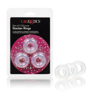 Set of 3 Silicone Stacker Rings M919-SE1434802 Set of 3 Silicone Stacker Rings M919-SE1434802