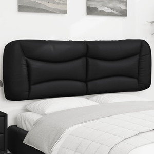 Headboard Cushion "Hvar" Black 59.8" Faux Leather A949-374631