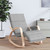  Rocking Chair Light Gray Fabric A949-352443