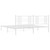  Metal Bed Frame without Mattress with Headboard White 76"x79.9 A949-376379