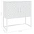  Sideboard White 29.5"x13.8"x29.5" Steel A949-335872