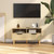  TV Stand Sonoma Oak 35.4"x15.7"x19.1" Engineered Wood A949-326780