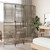 Room Divider 4 Panels Gray Poly Rattan A949-365378