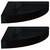  Floating Corner Shelves 2 pcs High Gloss Black 9.8"x9.8"x1.5" MDF A949-323890