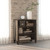  Storage Cabinet Gray 28.3"x14.2"x32.3" Metal and MDF A949-335912