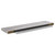  Floating Wall Shelf Concrete Gray 35.4"x9.3"x1.5" MDF A949-326603