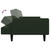  2-Seater Sofa Bed Dark Green Velvet A949-375860