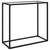  Console Table Transparent 31.5"x13.8"x29.5" Tempered Glass A949-322807
