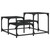  Coffee Table Black 26.8"x26.8"x15.7" Engineered Wood A949-837747