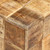  Coffee Tables 2 pcs with Block Design Rough Mango Wood A949-286435