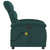  Massage Recliner Chair Dark Green Fabric A949-3205812