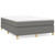  Box Spring Bed Frame Dark Gray Queen Fabric (US Only) A949-3121003