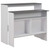  Bar Table with 2 Table Tops White and Gray 51.2"x15.7"x47.2 A949-280221