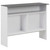  Bar Table with 2 Table Tops White and Gray 51.2"x15.7"x47.2 A949-280221