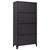  Locker Cabinet Anthracite and Red 35.4"x17.7"x70.9" Steel A949-339817