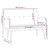  Bench Dark Gray 42.5"x31.1"x31.1" Velvet A949-351415