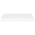  Floating Wall Shelves 2 pcs White 19.7"x9.1"x1.5" MDF A949-323809
