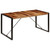  Dining Table 63"x31.5"x29.5" Solid Acacia Wood A949-247419