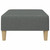  Footstool Dark Gray 30.3"x21.7"x12.2" Fabric A949-4007390