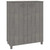  Shoe Cabinet HAMAR Light Gray 33.5"x15.7"x42.5" Solid Wood Pine A949-340519