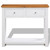  Console Table 32.7"x11.8"x28.7"Solid Oak Wood A949-247124