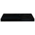  Floating Wall Shelves 2 pcs High Gloss Black 19.7"x9.1"x1.5" MDF A949-323767