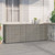  Garden Storage Cabinet Gray 78"x21.9"x31.5" Poly Rattan A949-319871