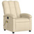  Massage Recliner Chair Cream Fabric A949-371748