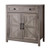  Coffee Bar Cabinet, Farmhouse Coffee Bar Table with Drawer, Buffet Stand Cabinet with 2 Barn Doors E415-BSZSJ30YCSXHYJPAI001V0