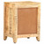  Bedside Cabinet 15.7"x11.8"x19.7" Solid Wood Mango A949-320802