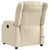  Massage Recliner Chair Cream Fabric A949-3205779