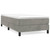  Box Spring Bed Frame Light Gray Twin XL Velvet (US Only) A949-3120799