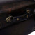  Storage Bench 43.7" Dark Brown Solid Wood Pine&Faux Leather A949-345710