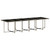  17 Piece Garden Dining Set with Cushions Grey Poly Rattan A949-3278016
