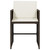  Patio Chairs with Cushions 4 pcs Brown Poly Rattan A949-4007458